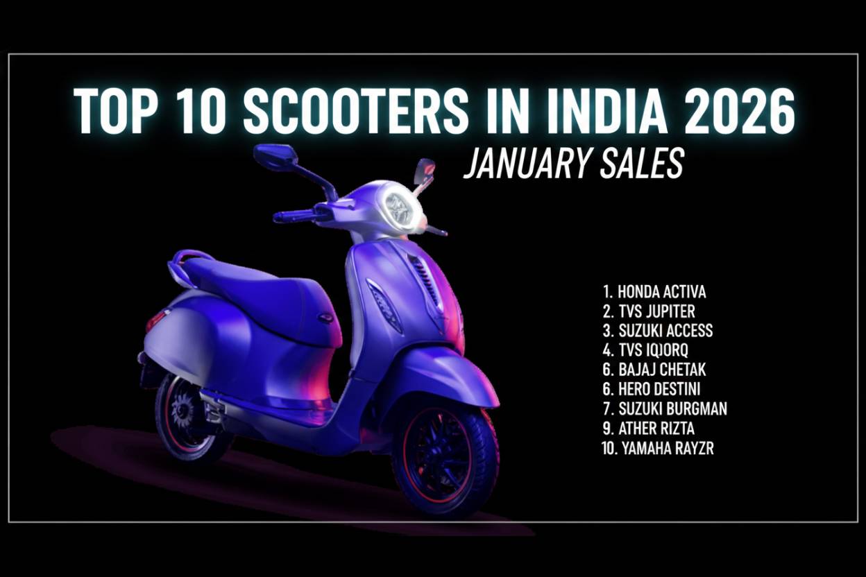 top 10 scooters in india 2026