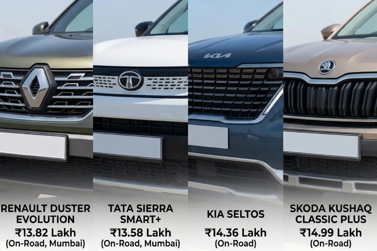 2026’s Best Budget SUVs Under ₹15 Lakh